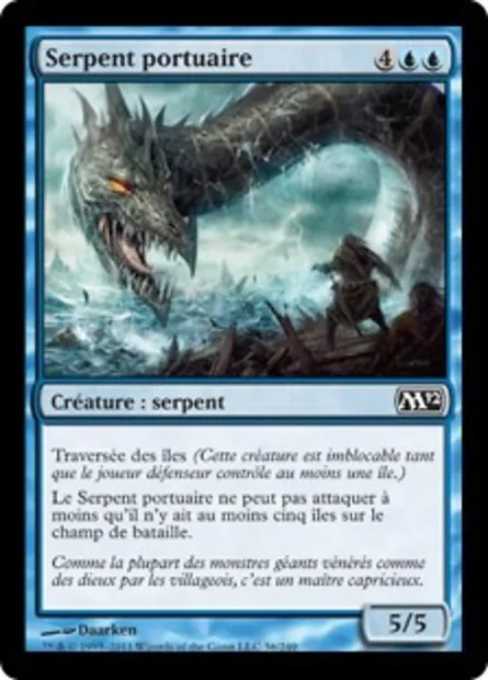 Serpent portuaire, carte Magic M12 56 — extension Magic 2012