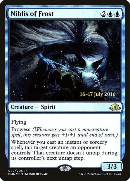 Niblis de gel, carte Magic PEMN 72s — extension Eldritch Moon Promos