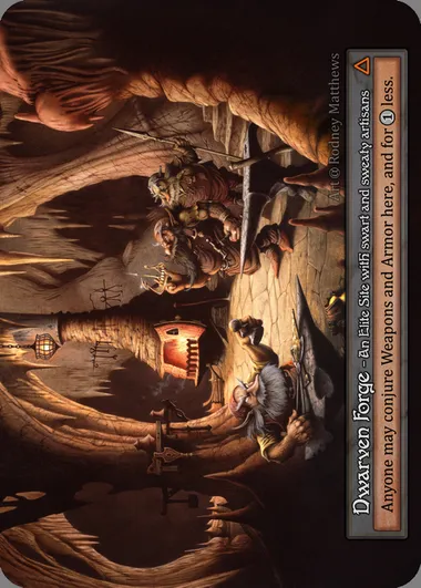 Dwarven Forge, Sorcery card ALP 357 — Alpha set