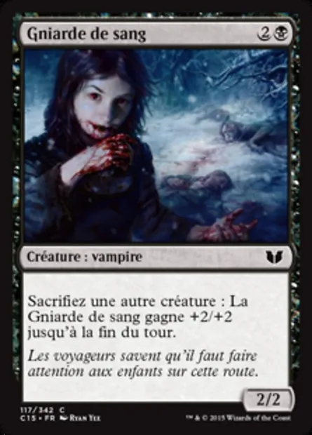 Gniarde de sang, carte Magic C15 117 — extension Commander 2015