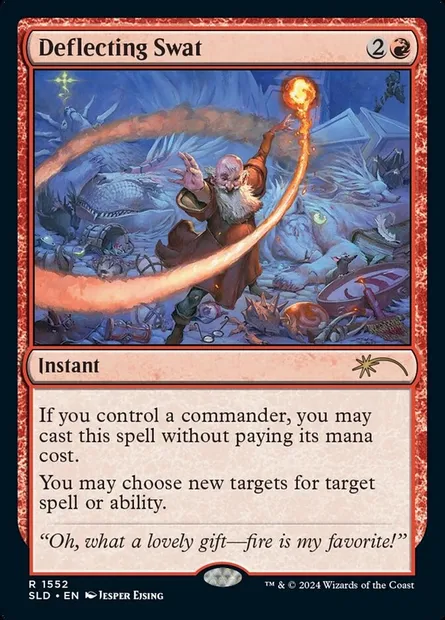 Deflecting Swat, Magic card SLD 1552 — Secret Lair Drop set