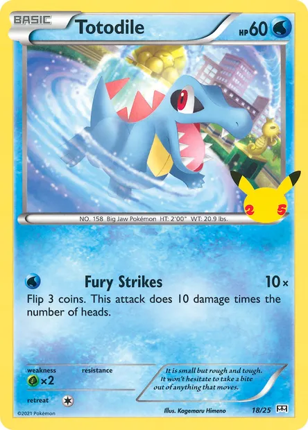 Kaiminus, carte Pokémon MCD21 18 — extension Collection McDonald's 2021