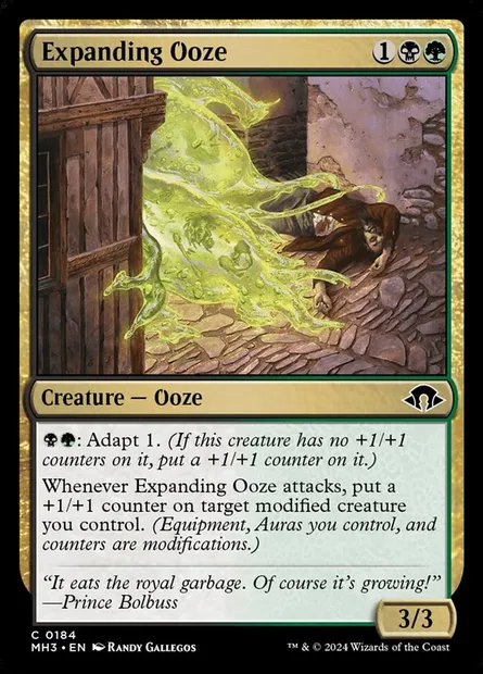 Expanding Ooze, Magic card MH3 184 — Modern Horizons 3 set