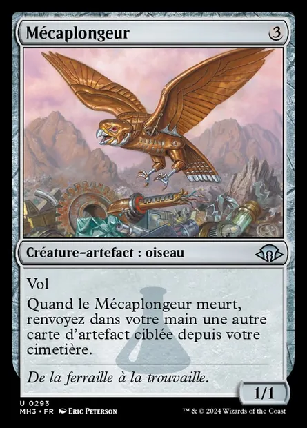 Mécaplongeur, carte Magic MH3 293 — extension Modern Horizons 3