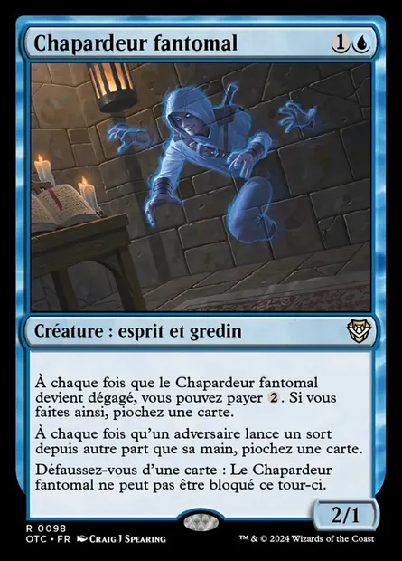 Chapardeur fantomal, carte Magic OTC 98 — extension Outlaws of Thunder Junction Commander