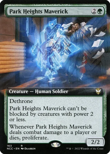 Park Heights Maverick, Magic card NCC 163 — New Capenna Commander set