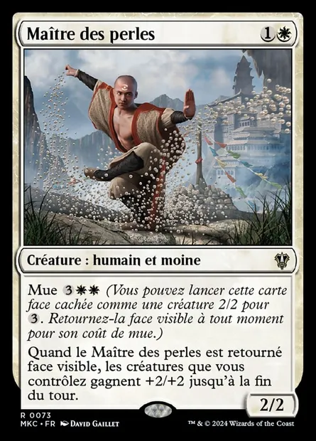 Maître des perles, carte Magic MKC 73 — extension Murders at Karlov Manor Commander