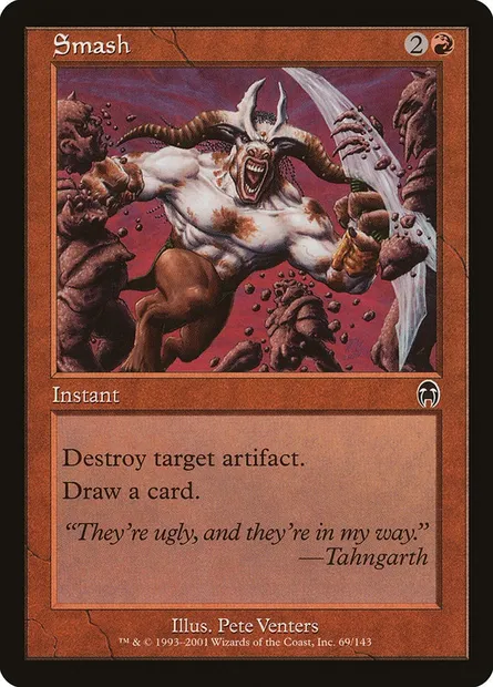 Smash, Magic card APC 69 — Apocalypse set