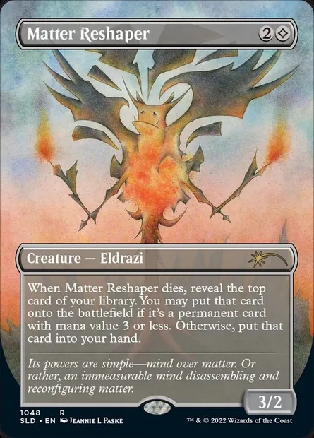 Matter Reshaper, Magic card SLD 1048 — Secret Lair Drop set