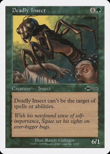 Deadly Insect, Magic card BTD 53 — Beatdown Box Set set