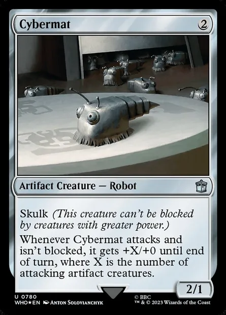 Cybermat, Magic card WHO 780 — Doctor Who set