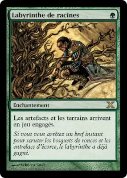 Labyrinthe de racines, carte Magic 10E 292 — extension Dixième édition