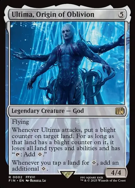 Ultima, Origin of Oblivion, Magic card FIN 2 — Final Fantasy set