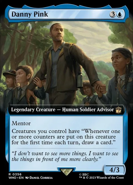 Danny Pink, Magic card WHO 356 — Doctor Who set