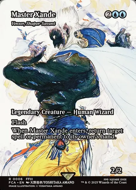 Venser, forgeur savant, carte Magic FCA 6 — extension Final Fantasy: Through the Ages