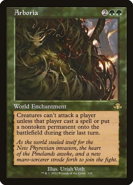 Arboria, Magic card DMR 335 — Dominaria Remastered set