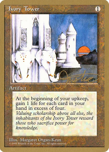Ivory Tower, Magic card PTC mj328 — Pro Tour Collector Set set