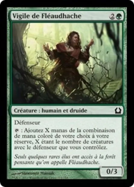 Vigile de Fléaudhache, carte Magic RTR 115 — extension Retour à Ravnica