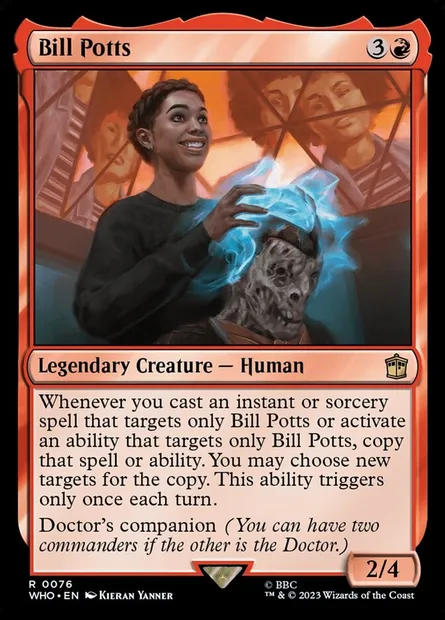 Bill Potts, Magic card WHO 76 — Doctor Who set