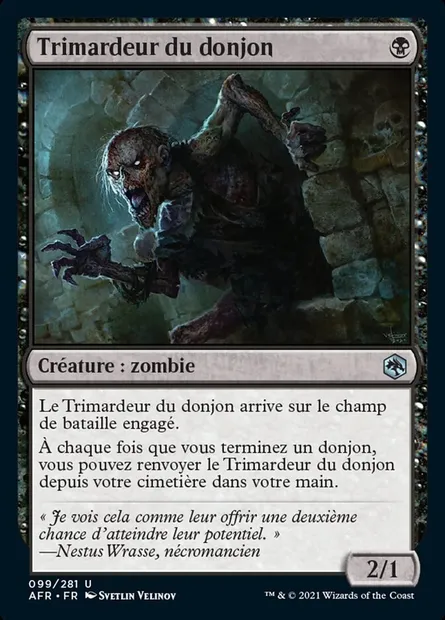 Trimardeur du donjon, carte Magic AFR 99 — extension Forgotten Realms: Aventures dans les Royaumes Oubliés