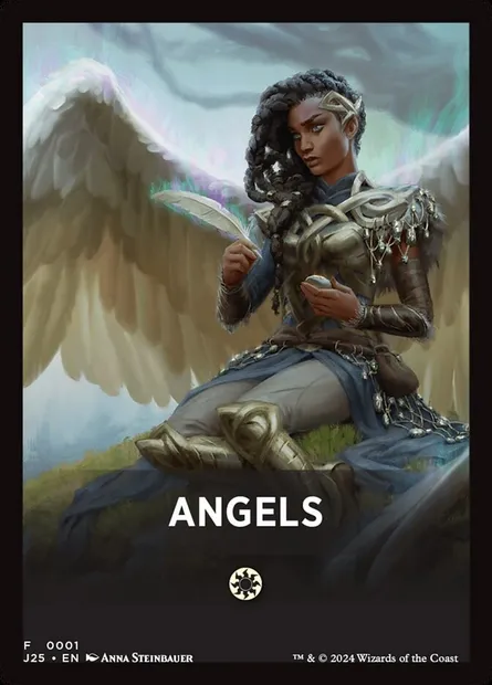 Angels, Magic card FJ25 1 — Foundations Jumpstart Front Cards set