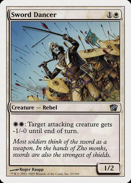 Sword Dancer, Magic card 8ED 53 — Eighth Edition set