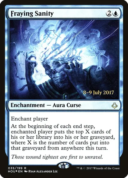 Fraying Sanity, Magic card PHOU 35s — Hour of Devastation Promos set