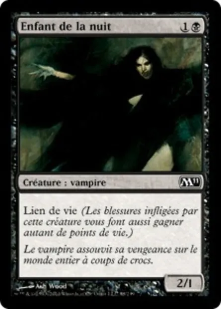 Enfant de la nuit, carte Magic M11 88 — extension Magic 2011
