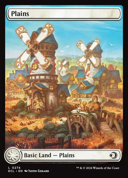 Plaine, carte Magic ECL 274 — extension Lorwyn Eclipsed