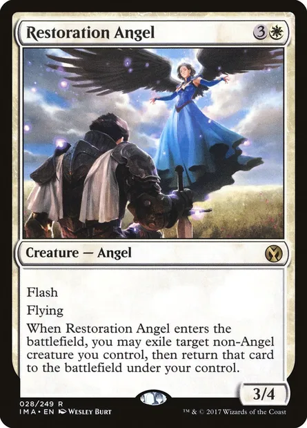 Ange de la restauration, carte Magic IMA 28 — extension Iconic Masters