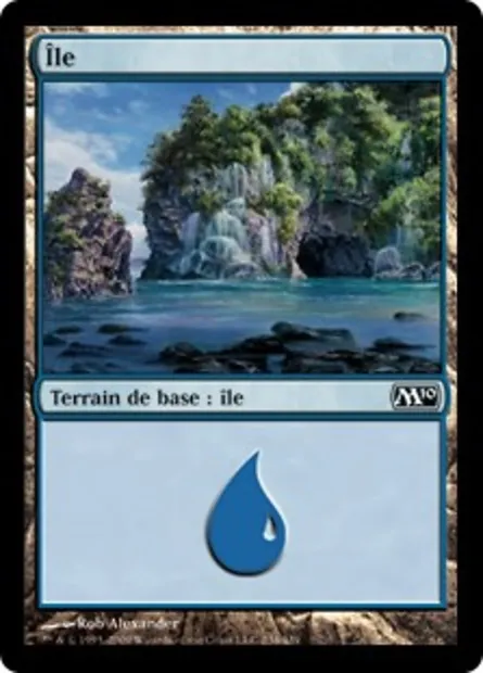 Île, carte Magic M10 234 — extension Magic 2010