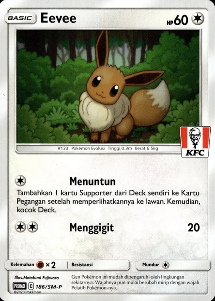 Évoli, carte Pokémon SMP 186-2 — extension SM-P: Sun & Moon Promos