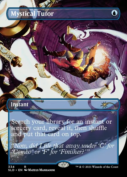 Mystical Tutor, Magic card SLD 334 — Secret Lair Drop set