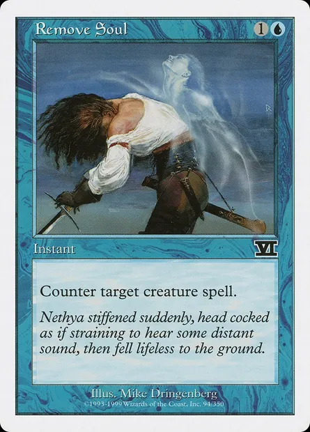Remove Soul, Magic card 6ED 94 — Classic Sixth Edition set