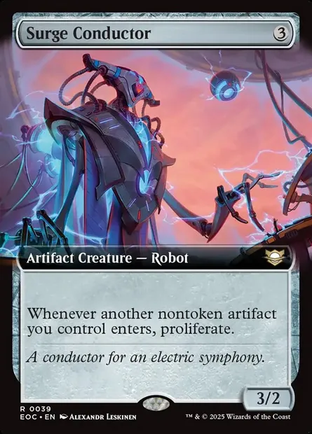 Surge Conductor, Magic card EOC 39 — Edge of Eternities Commander set
