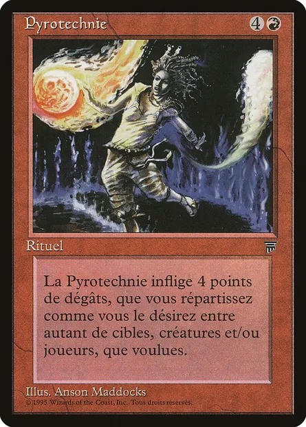 Pyrotechnics, Magic card REN 93 — Renaissance set
