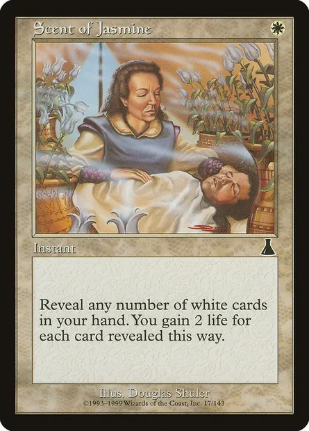 Scent of Jasmine, Magic card UDS 17 — Urza's Destiny set