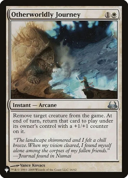 Parcours fantasmagorique, carte Magic PLST DDC-16 — extension The List