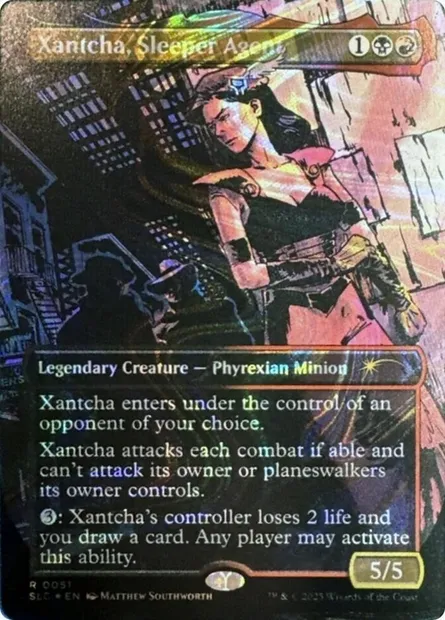 Xantcha, agent en sommeil, carte Magic SLC 51 — extension Secret Lair Countdown
