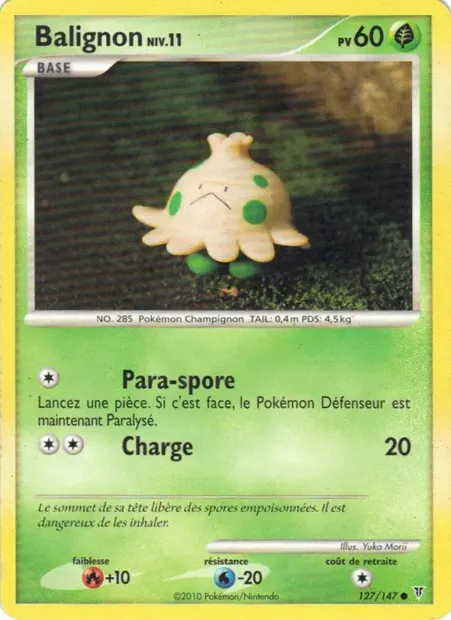 Balignon, carte Pokémon SV 127 — extension Vainqueurs Suprêmes