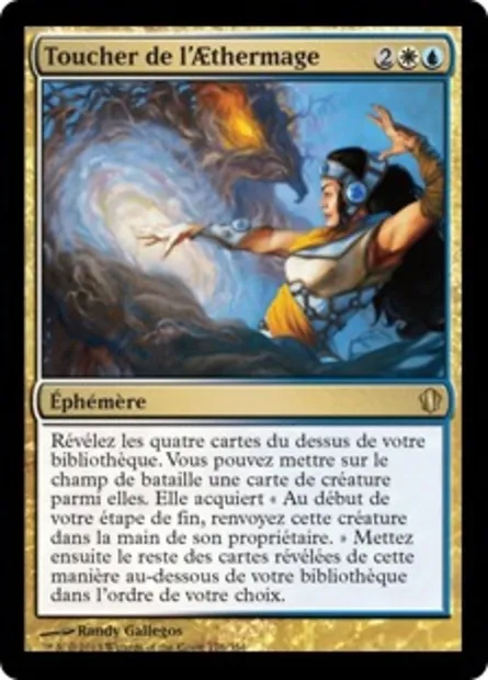 Toucher de l'Æthermage, carte Magic C13 176 — extension Commander 2013