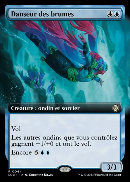 Danseur des brumes, carte Magic LCC 44 — extension The Lost Caverns of Ixalan Commander