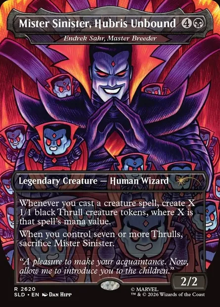 Endrek Sahr, Master Breeder, Magic card SLD 2620 — Secret Lair Drop set