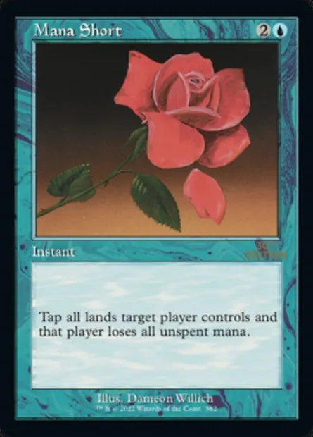 Mana Short, Magic card 30A 362 — 30th Anniversary Edition set