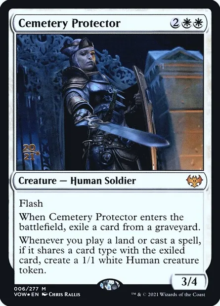 Cemetery Protector, Magic card PVOW 6s — Innistrad: Crimson Vow Promos set