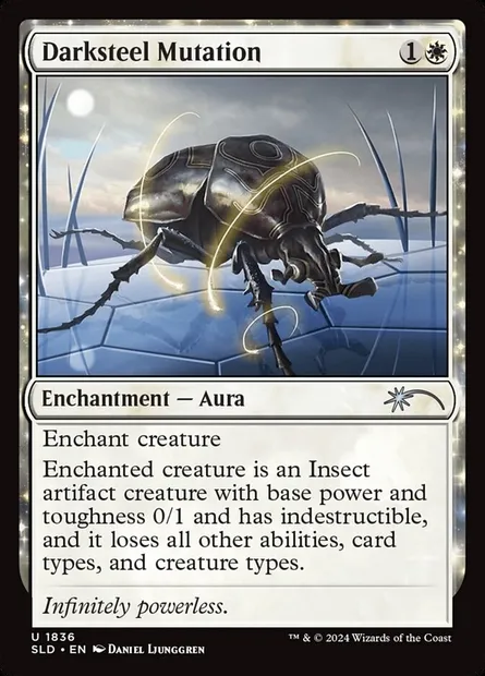 Darksteel Mutation, Magic card SLD 1836 — Secret Lair Drop set