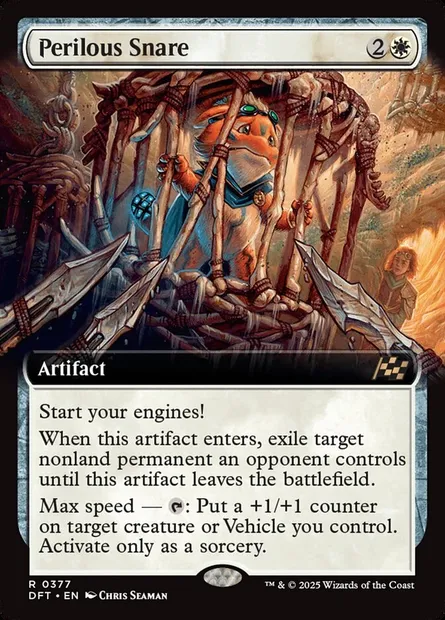 Perilous Snare, Magic card DFT 377 — Aetherdrift set