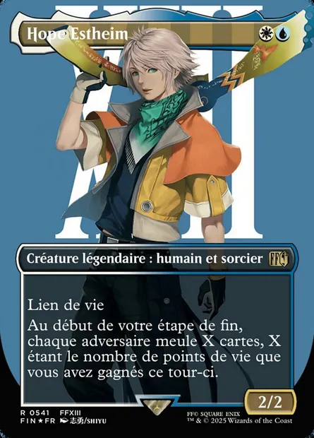 Hope Estheim, carte Magic FIN 541 — extension Final Fantasy