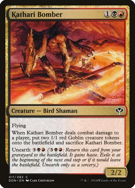 Grenadier kathari, carte Magic DDN 11 — extension Duel Decks: Speed vs. Cunning
