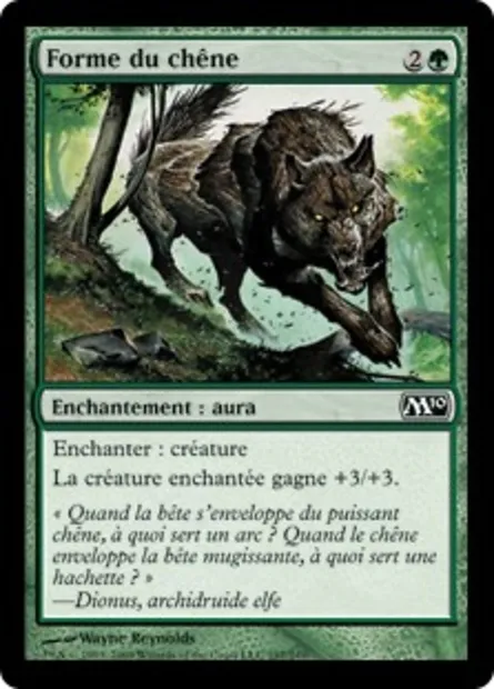 Forme du chêne, carte Magic M10 197 — extension Magic 2010